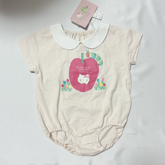 Hello Kitty × The Very Hungry Caterpillar Romper 6-9m Sanrio