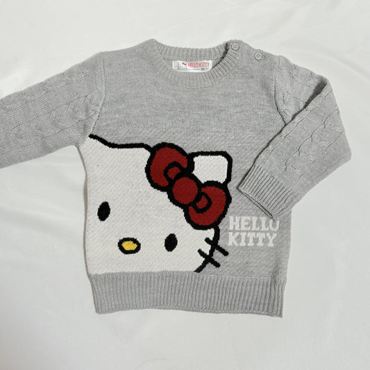 【SALE】Hello Kitty Knit Sweater 2-3T Sanrio