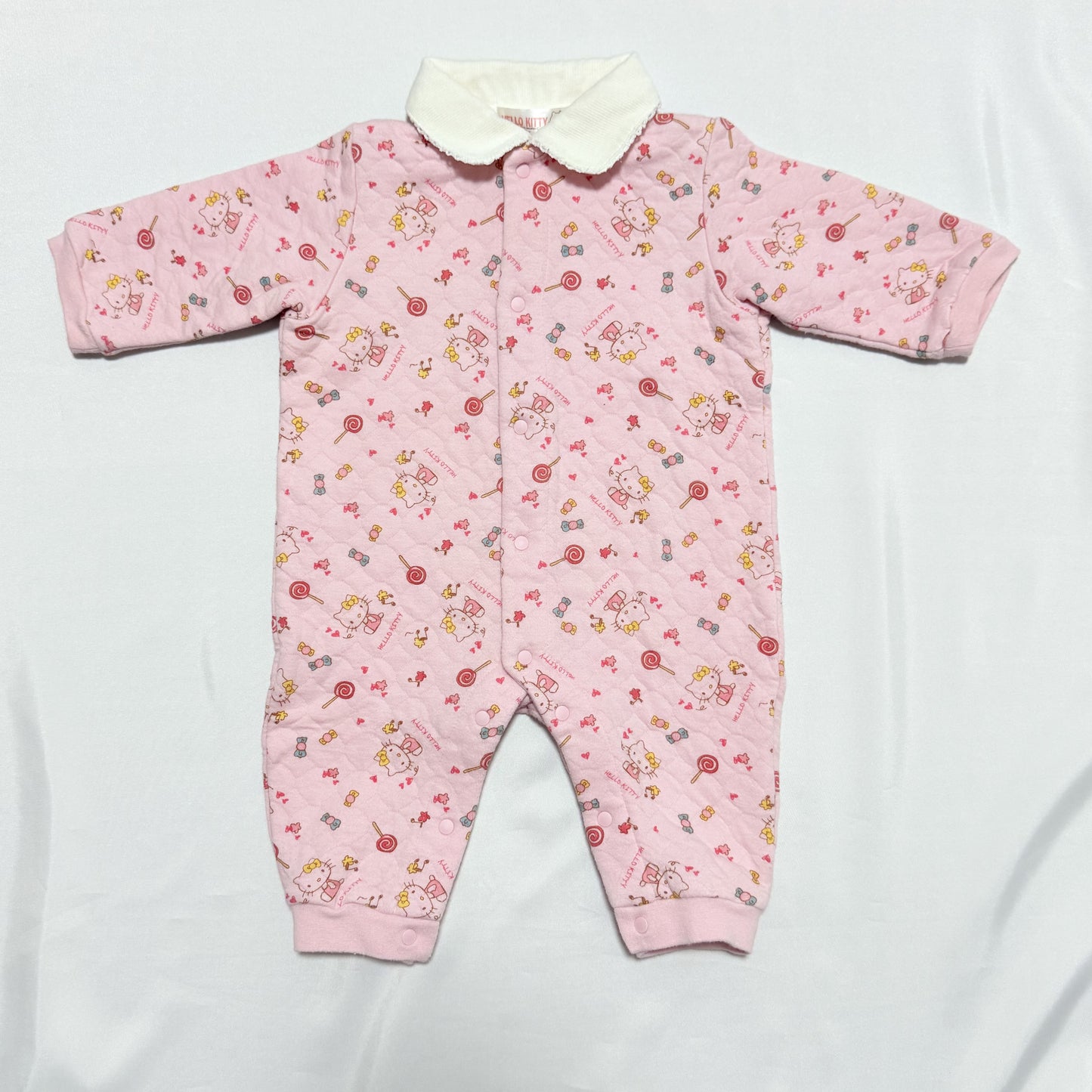 Hello Kitty Quilted Coverall 12-18m Sanrio