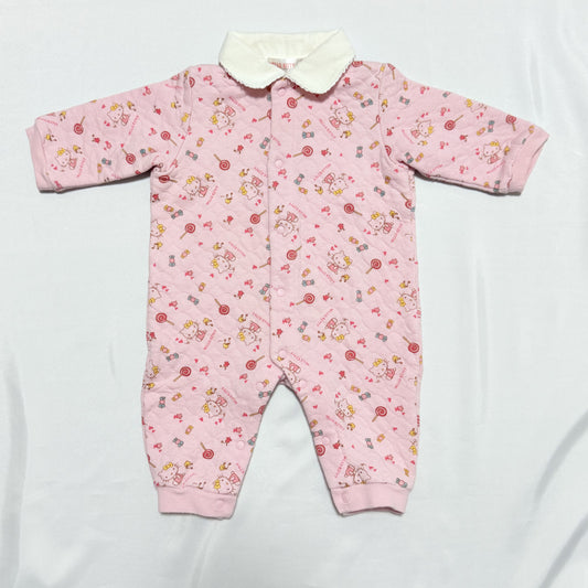 Hello Kitty Quilted Coverall 12-18m Sanrio