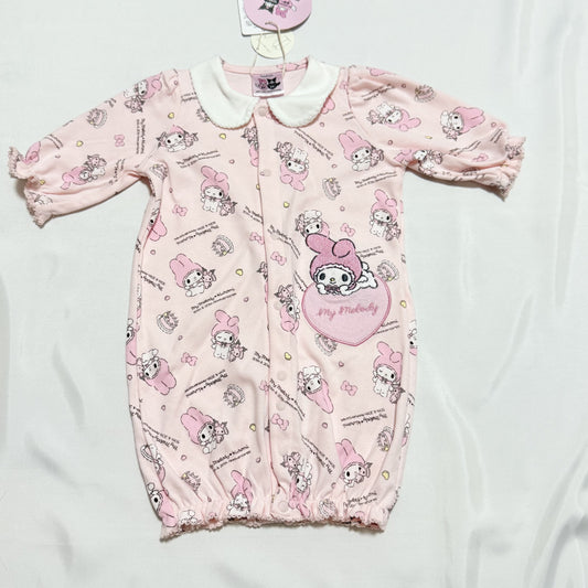 My Melody 2-in-1 Baby Gown & Coverall 0-9m Sanrio