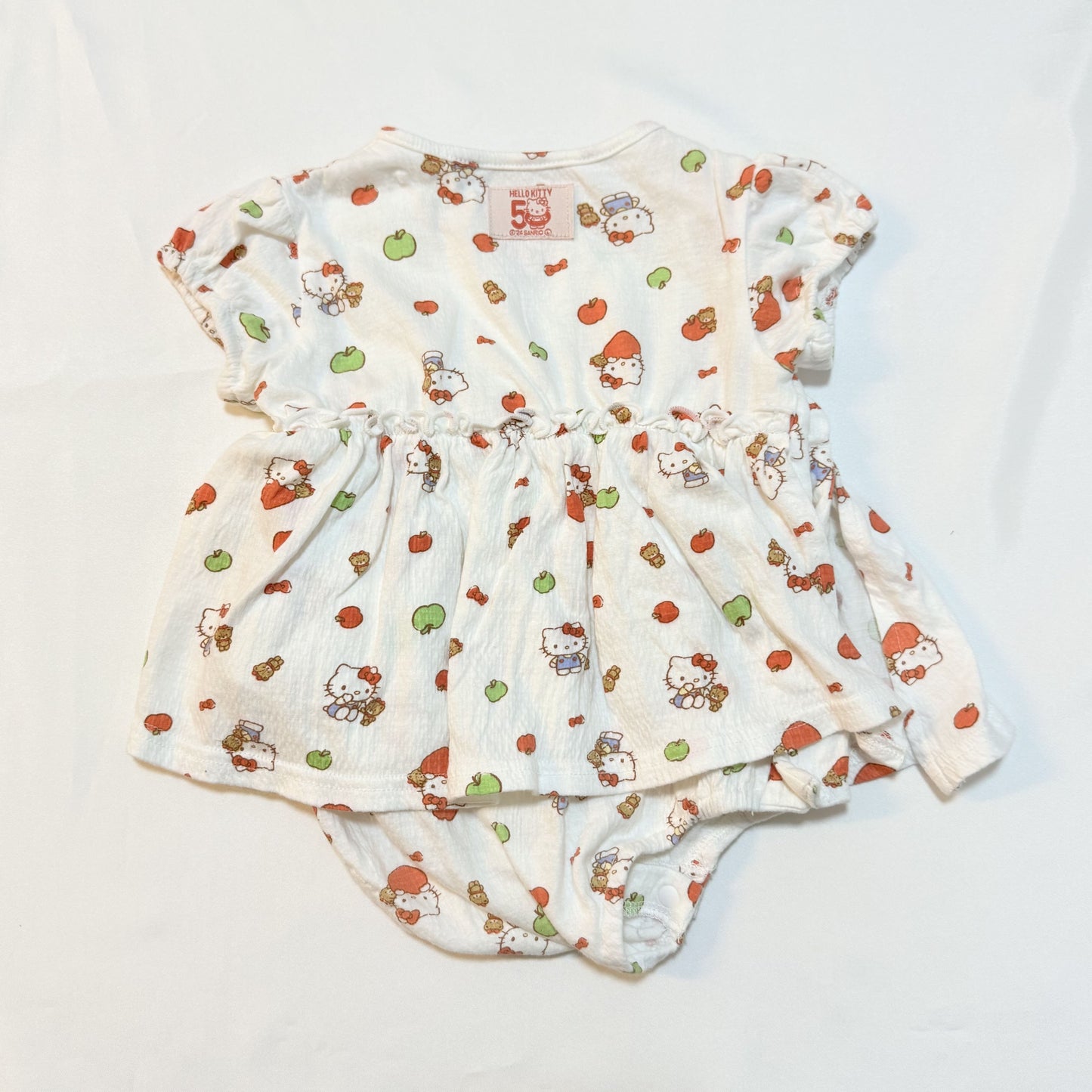 Hello Kitty Romper & Bib Set 6-9m Sanrio