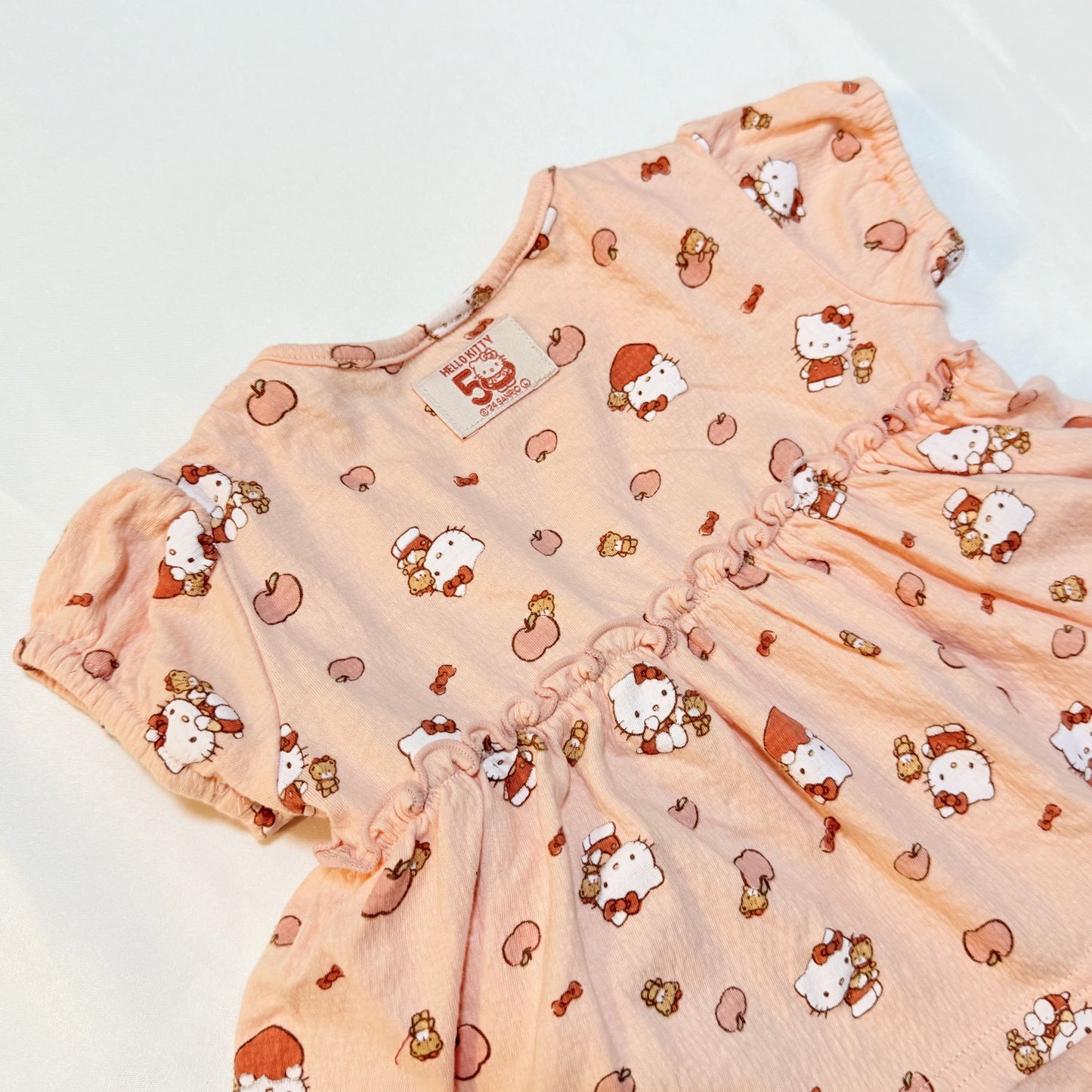 Hello Kitty Romper & Bib Set 0-3m Sanrio