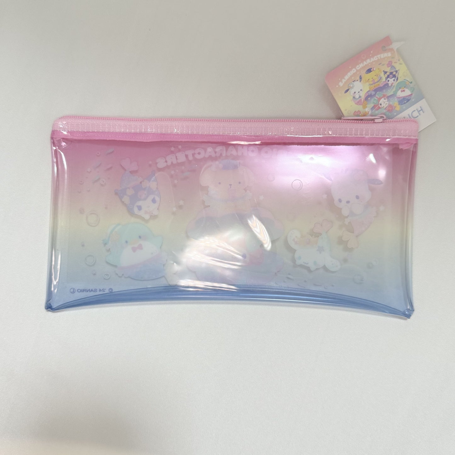 Sanrio characters vinyl pouch L