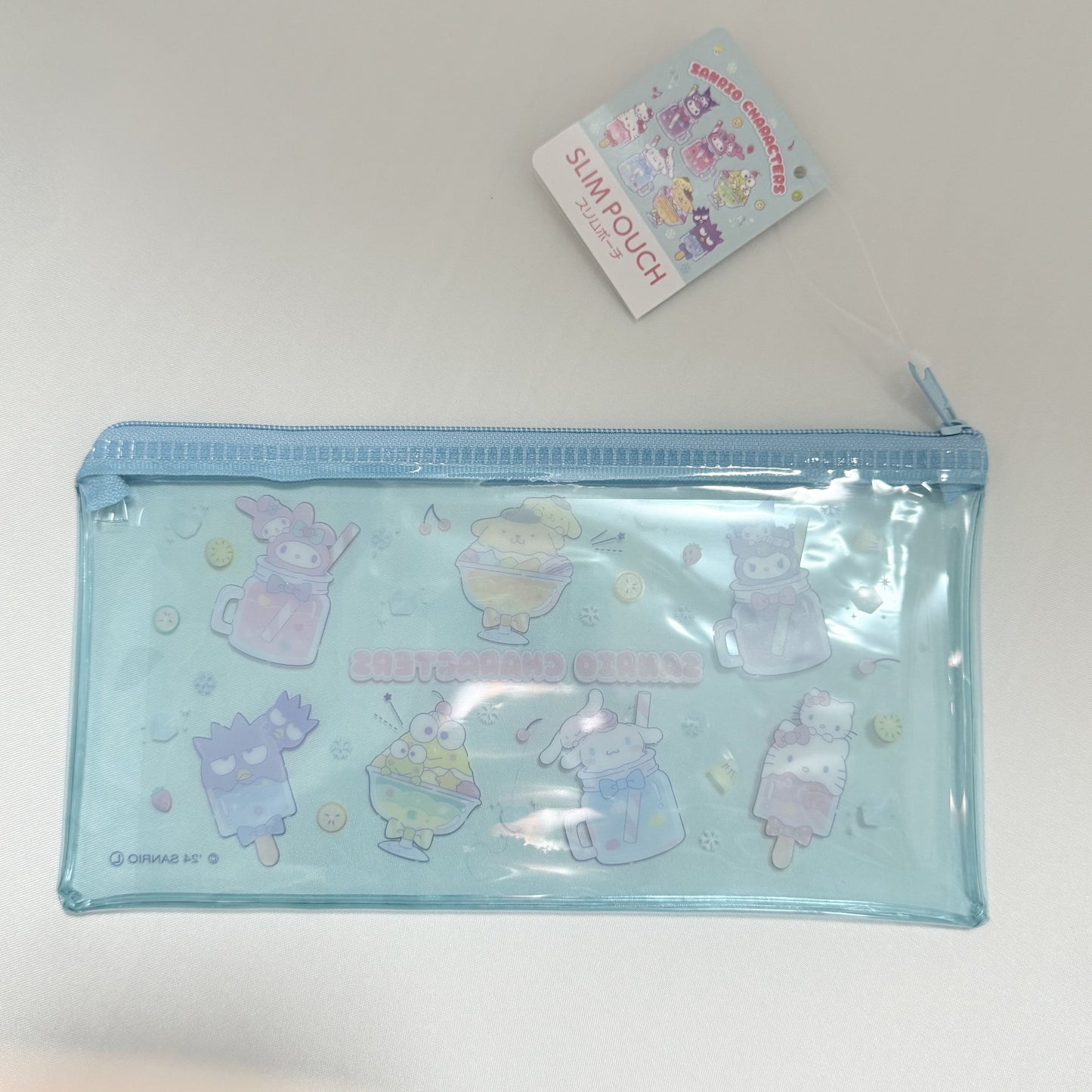 Sanrio characters vinyl pouch L