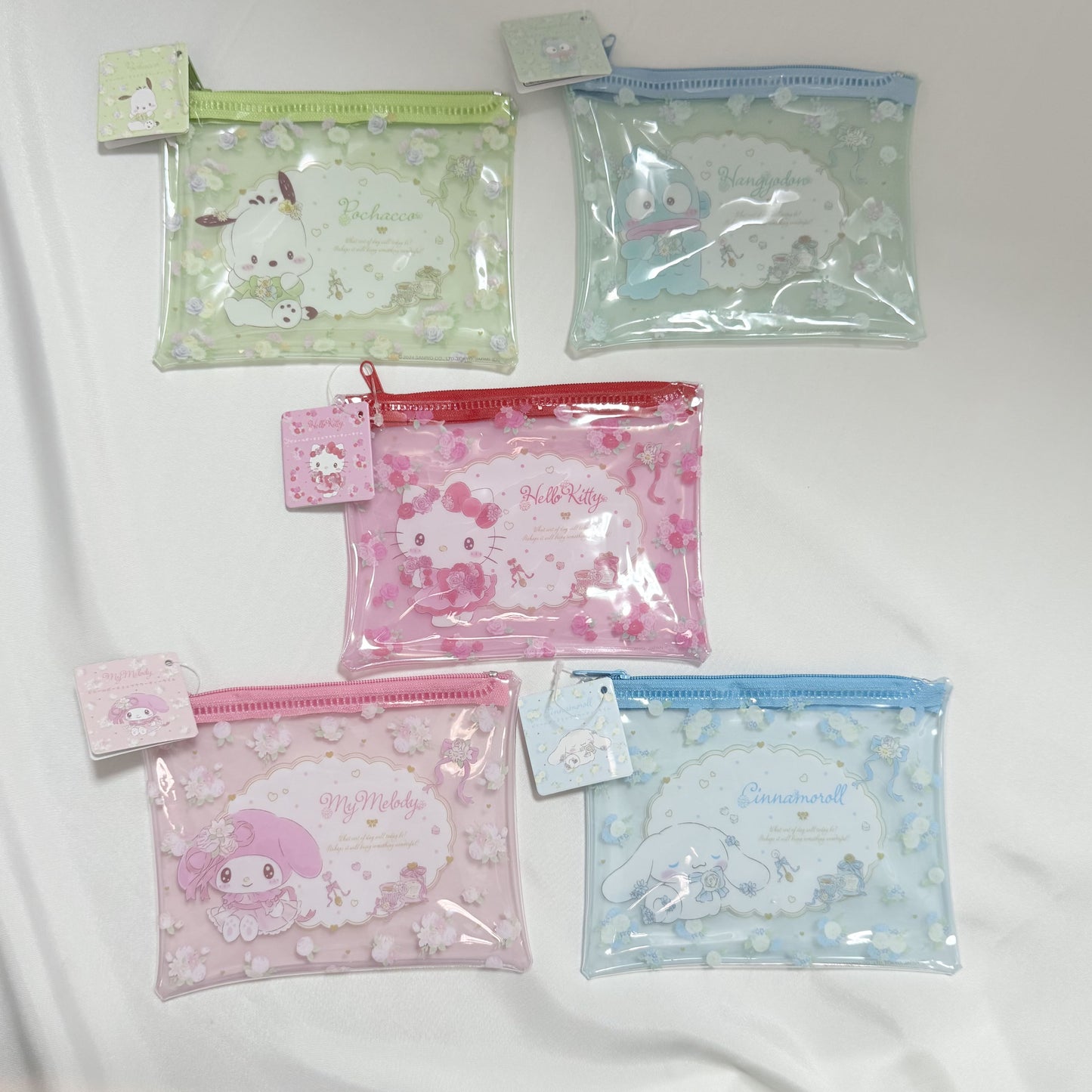 Sanrio Characters Vinyl Pouch M