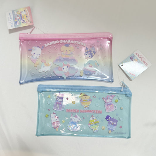 Sanrio characters vinyl pouch L