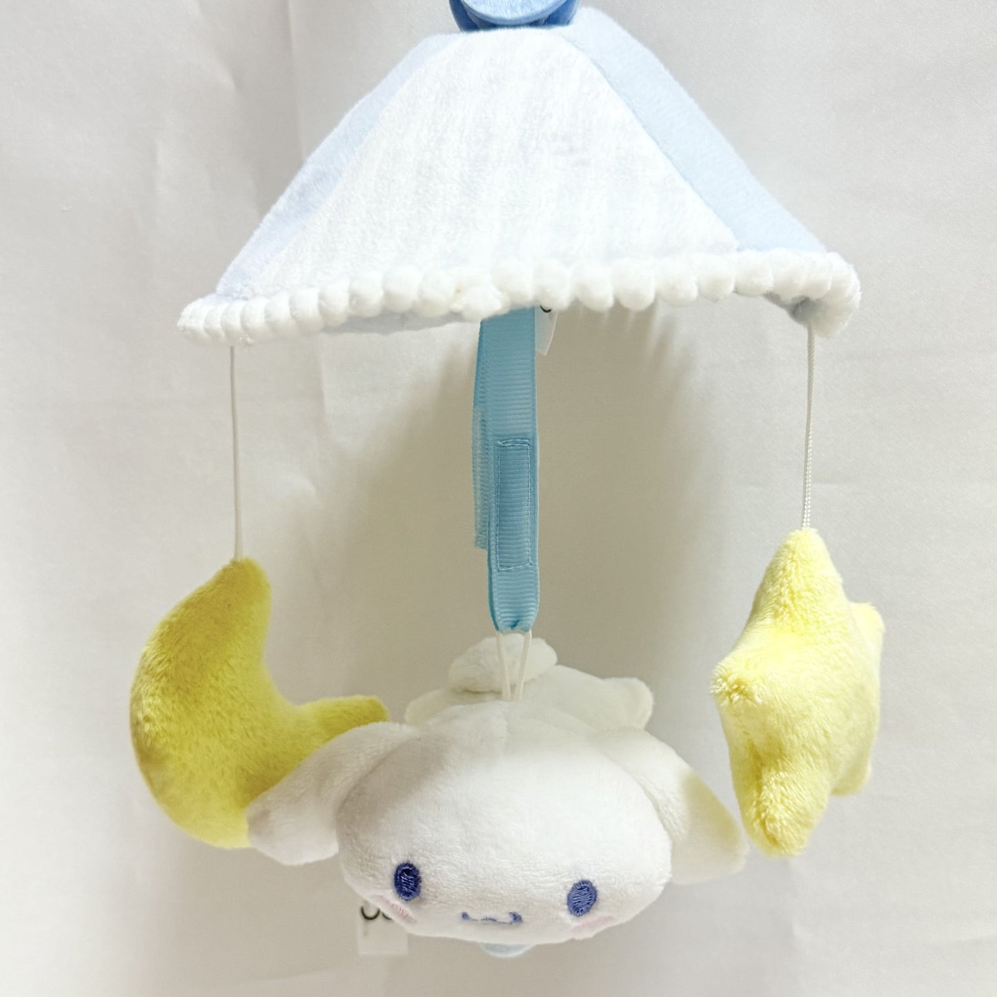 Sanrio Mini Cinnamoroll Merry Fabric Rattle with Clip