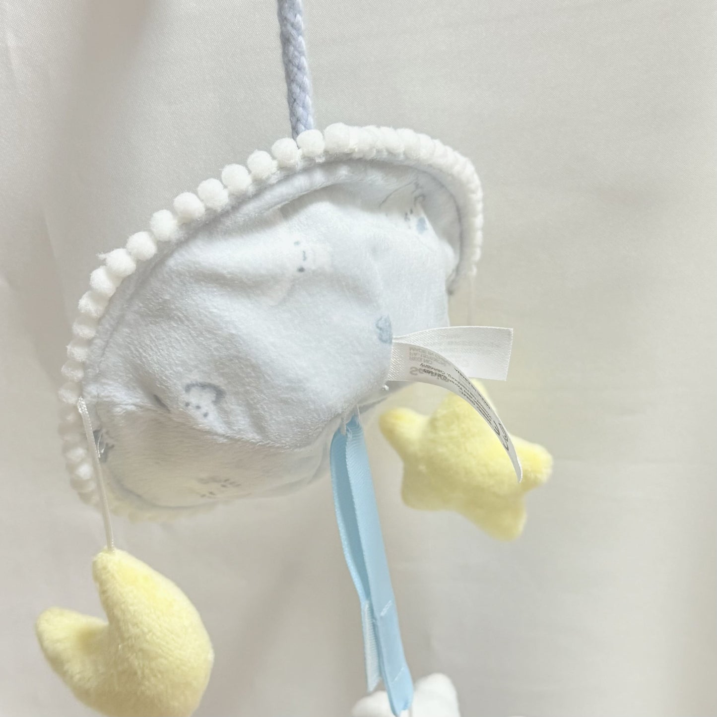 Sanrio Mini Cinnamoroll Merry Fabric Rattle with Clip