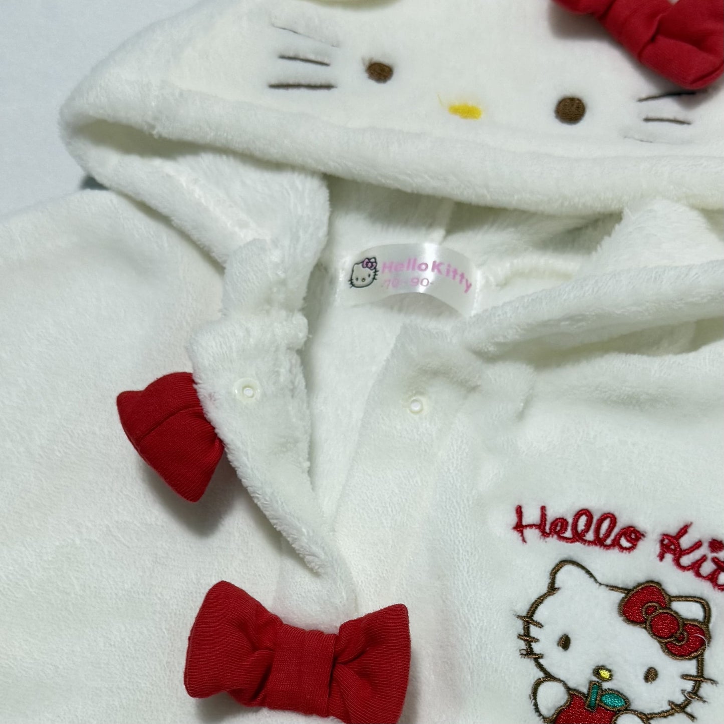 Hello Kitty Hooded Poncho 6-18m Sanrio