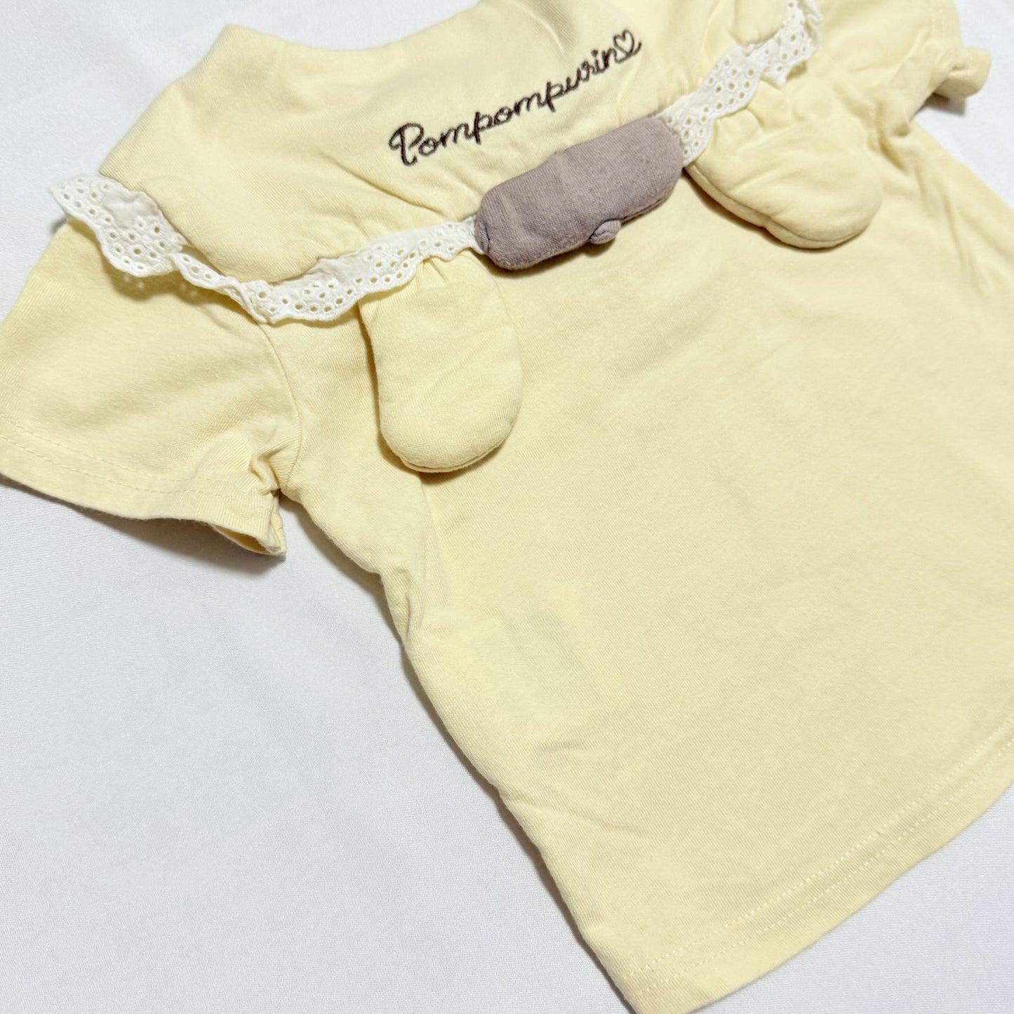 Pompompurin Short-sleeve Sweatshirts 12-18m Sanrio